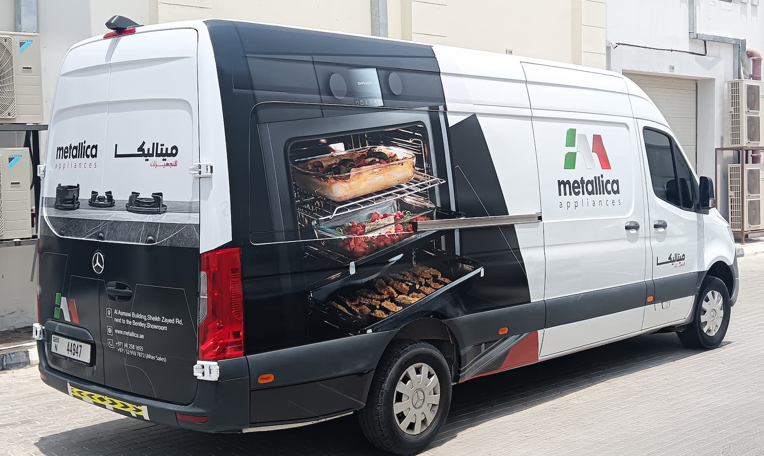 Metalica Fleet Vehicle Branding